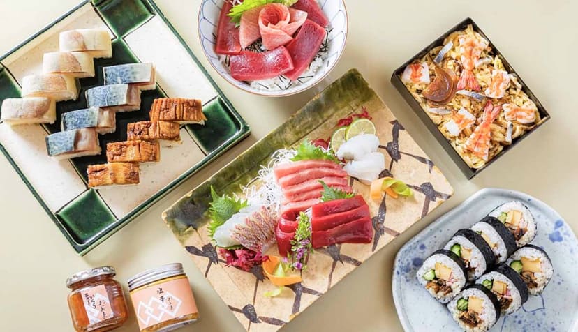 安心の実績 高価 買取 強化中 横幕 寿司